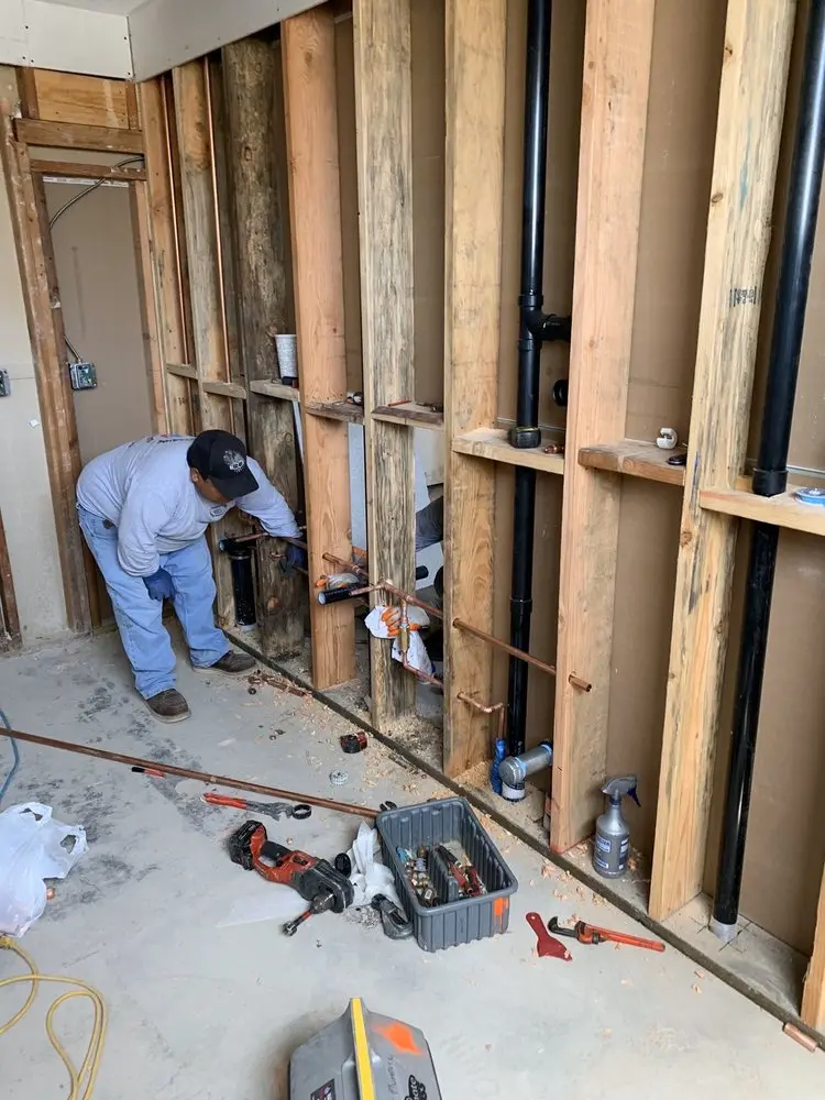 Commercial rough-in plumbing for Trenchless Sewer Repair in Pylesville